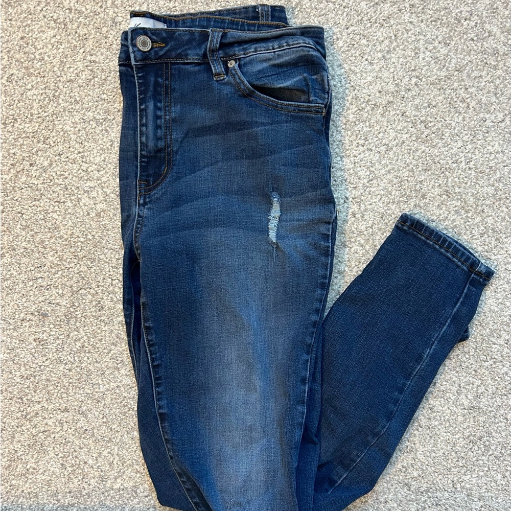 Kancan distressed jeans